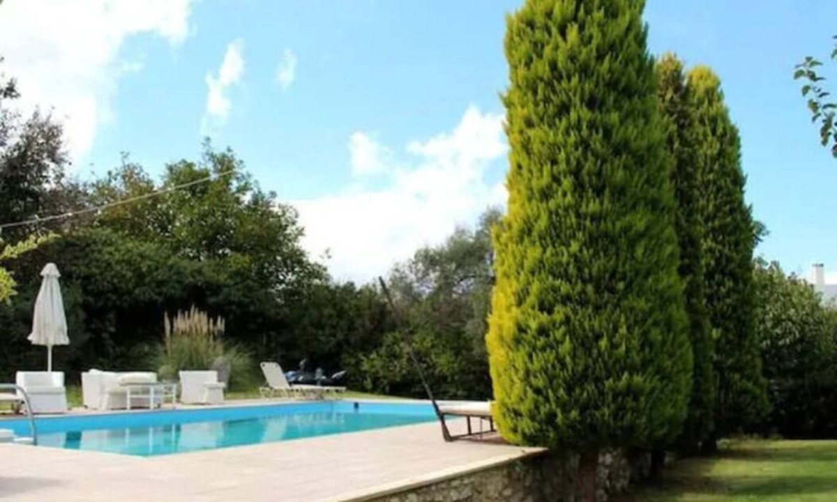 Roustika Villa | Abelos.1: Stonehouse (#1 of 2) with pool