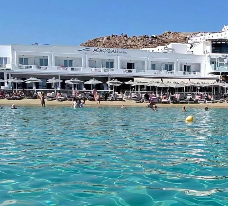 Platis Gialos Hotel | Acrogiali Beachfront Hotel Mykonos