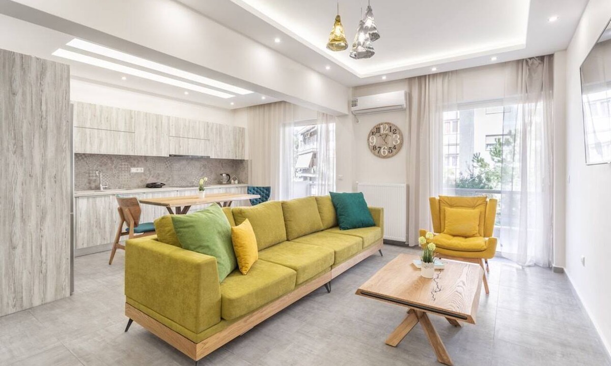 Nea Smirni Apartment | Afroditi Suite - Spacious apt, central & safe!