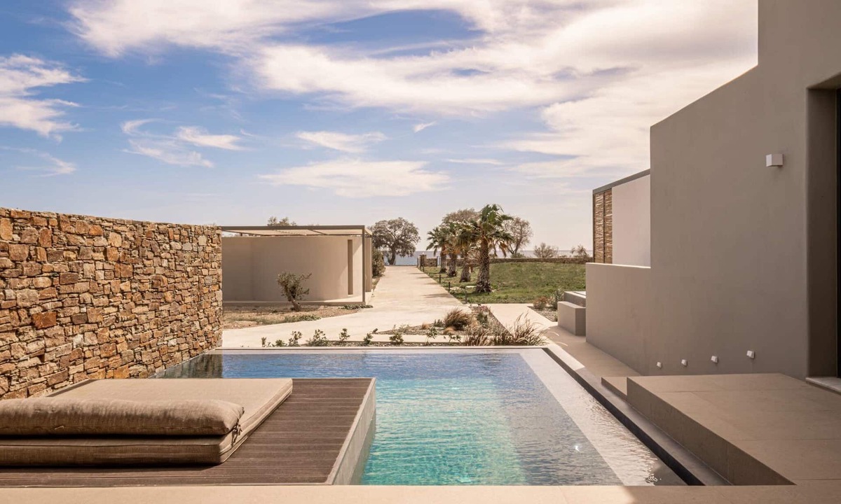 Tinos Town Apartment | Alluring Tinos Beachfront Suite | Adults only | Aegean Secrets Site | Private.