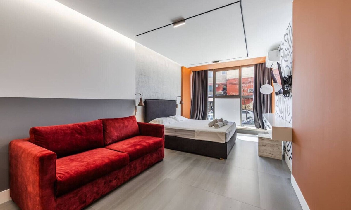 Durres Apartment | Amber Studio 109 | Love in Colours Collection by PikHost