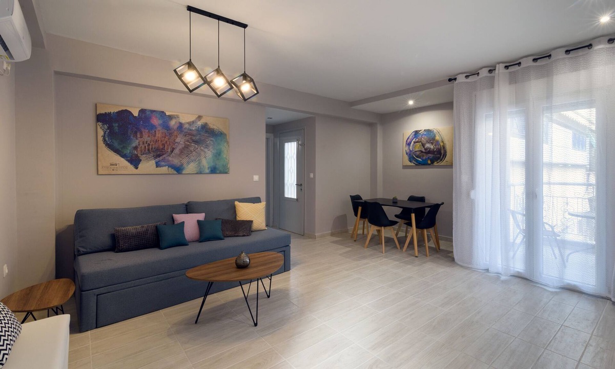 Neos Kosmos Apartment | Athens Chic House Apt B3 52sq.m 1st Floor