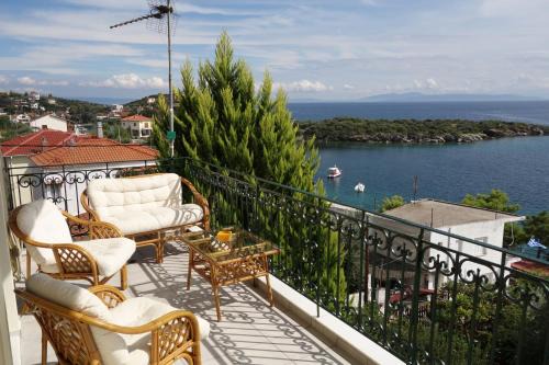 Volos House | Beach Front House With View