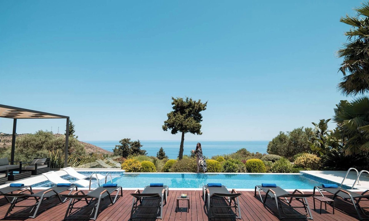 Georgioupolis Villa | Blue Skyline Magnificent Villa, By Hellocrete