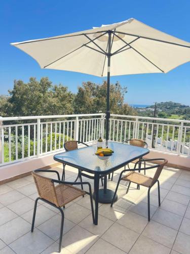 Kalithies Apartment | Bougainvillea Retreat above Faliraki