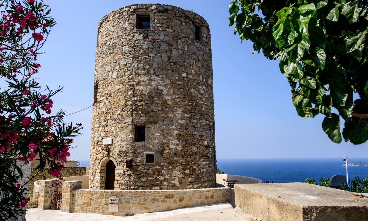 Alonnisos Old Town House | Casa Milos, Alonissos - Greece Windmill - blending tradition and elegance.