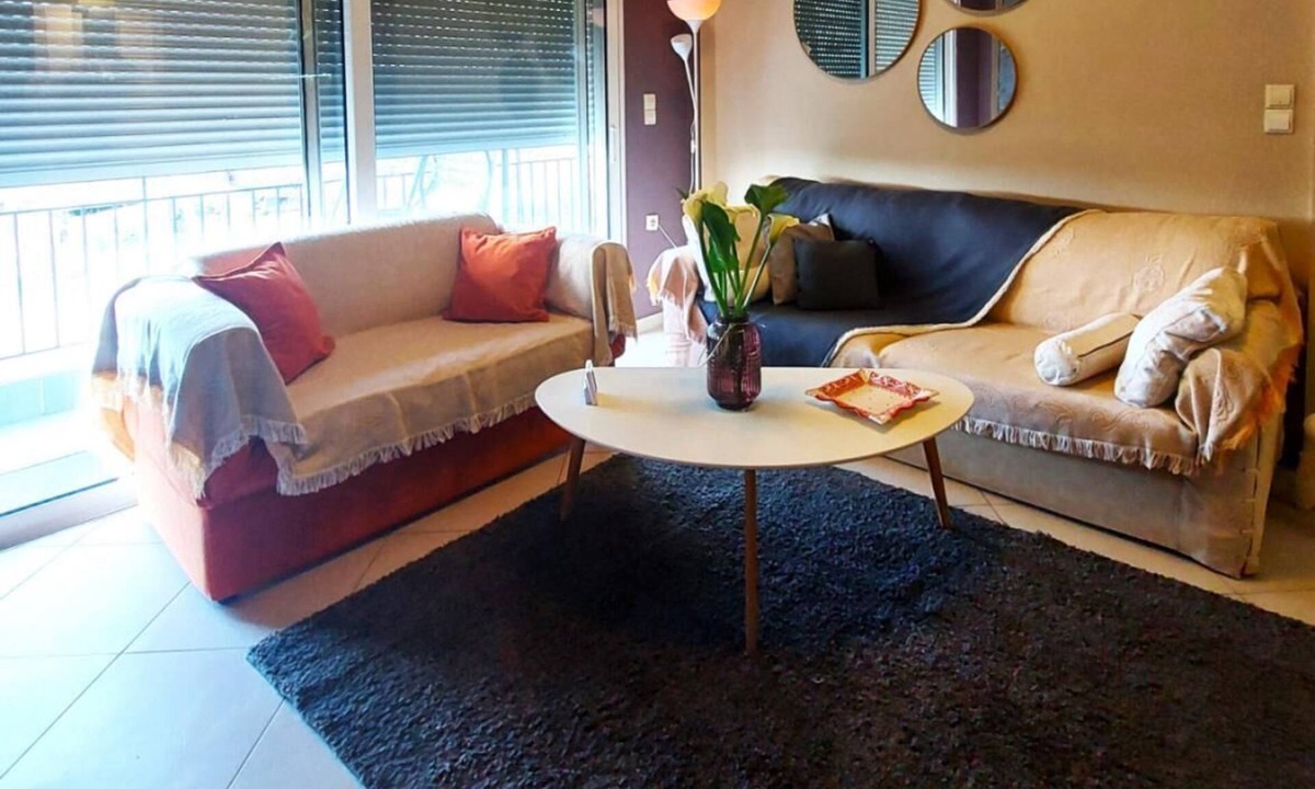 Andravida Apartment | Charming 2-bedroom apartment with AC in Andravida