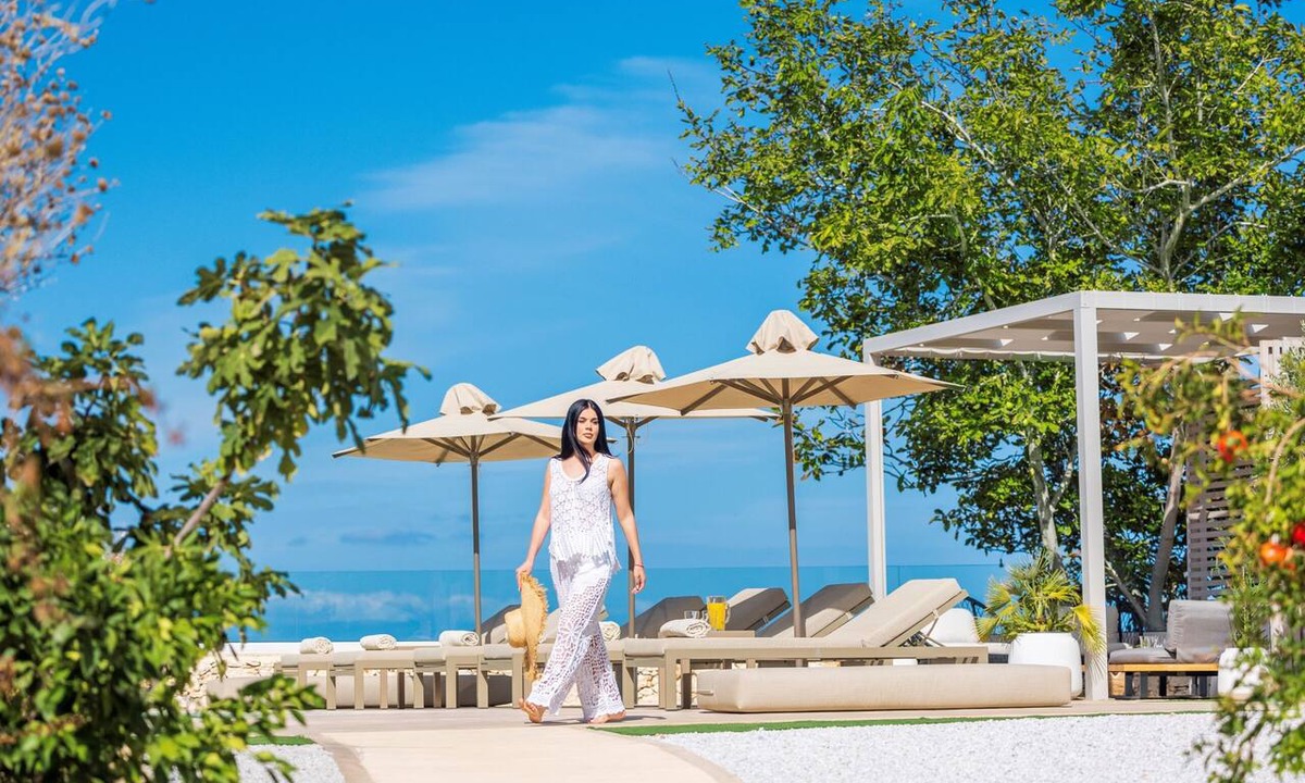 Filaki House | Dream Vacation Home with Ocean View, Private Pool, and Garden in Kournas