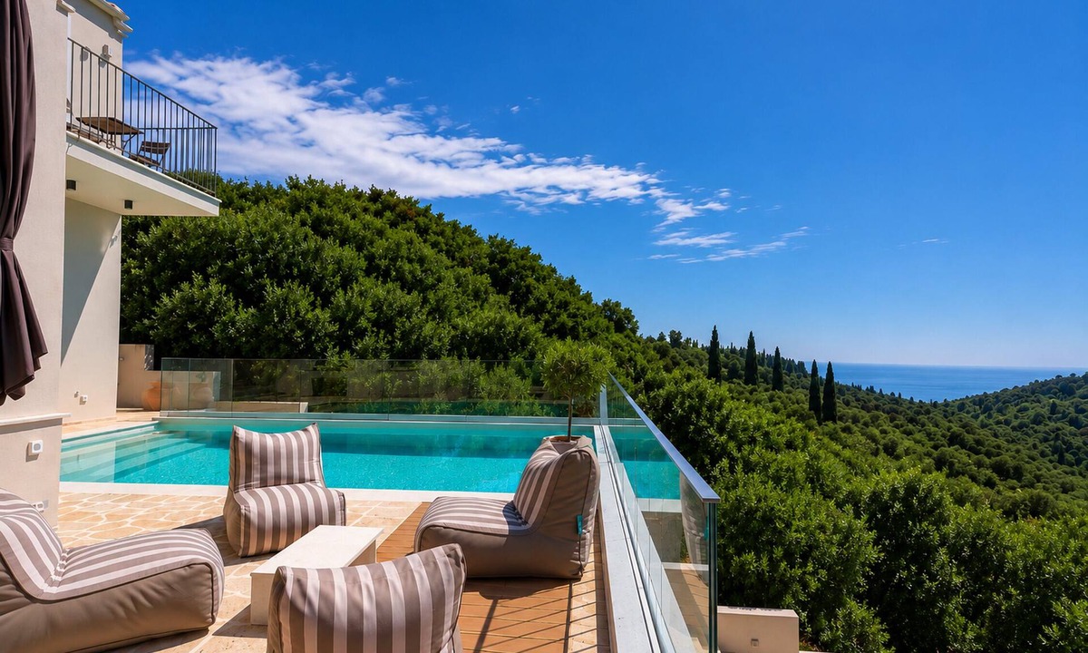 Termenades Villa | Elegant Corfu Villa with Private Pool & Sea Views