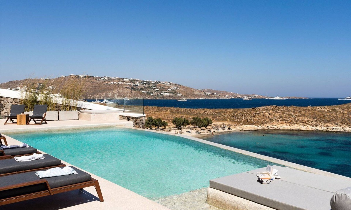 Agios Ioannis Villa | Exquisite Mykonos Villa | Villa On The Rocks | 6 Bedroom | Infinity Pool |.