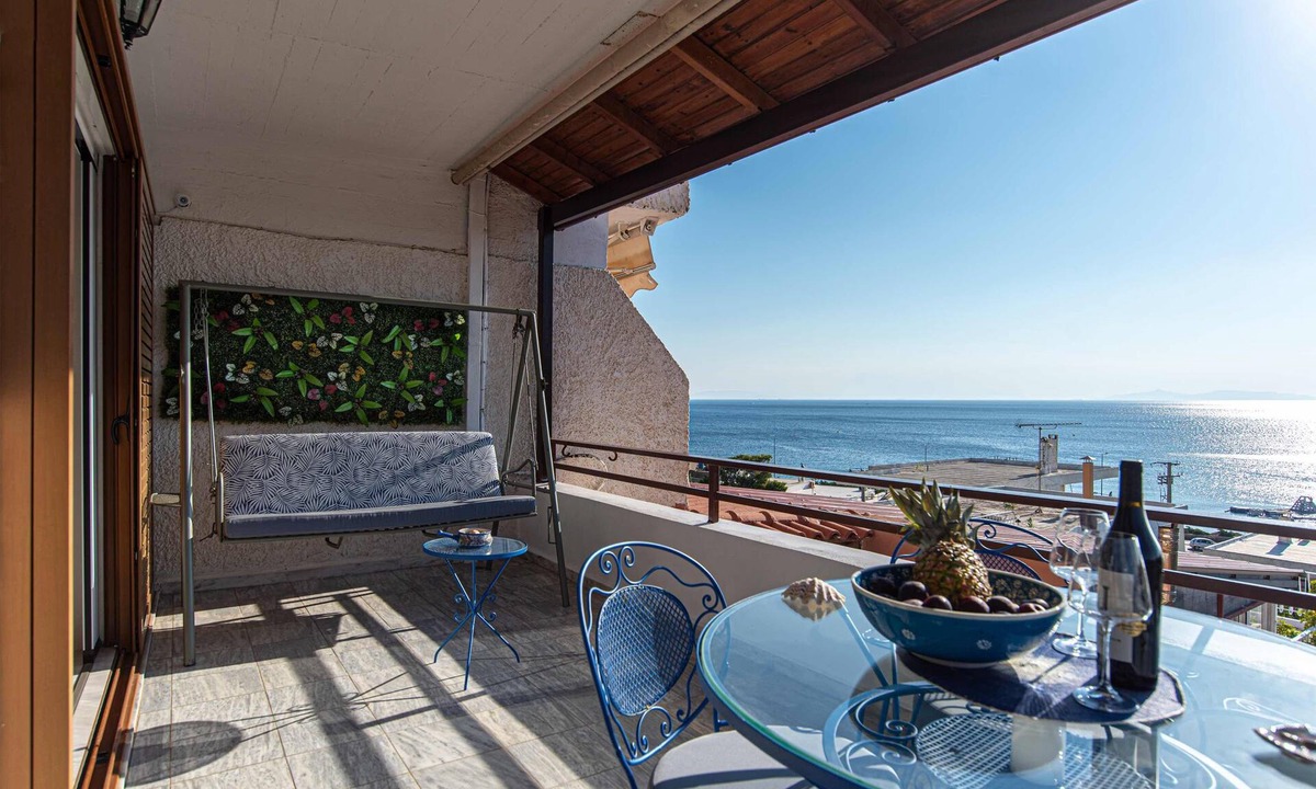 Anavyssos Apartment | Feliz Apt- Breathtaking Seaview and Sunset by ΜΡS