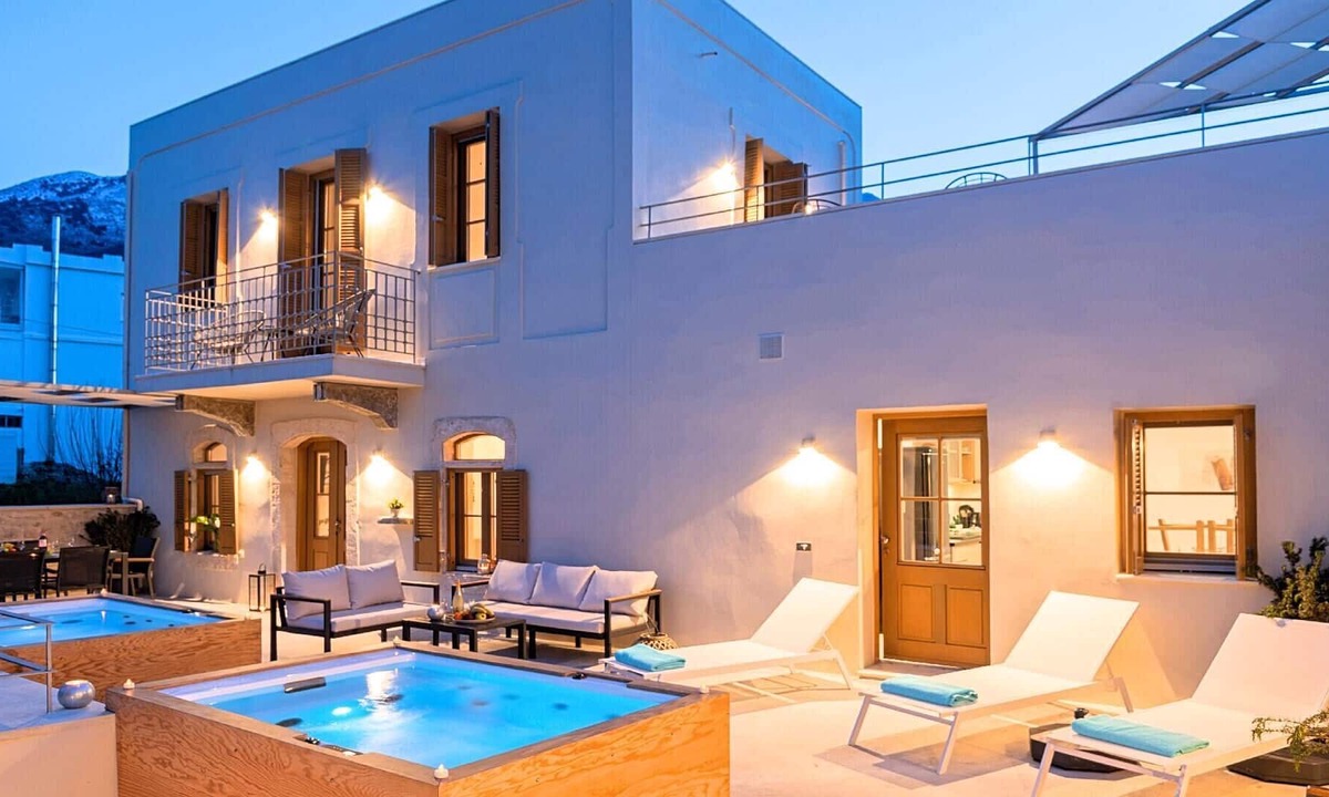 Kournas House | Holiday house Kourna for 1 - 14 persons with 6 bedrooms - Holiday house