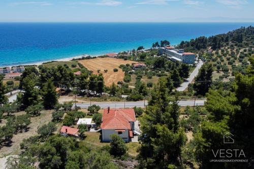 Kassandra Villa | Ipsipili Villa with sea views and private garden