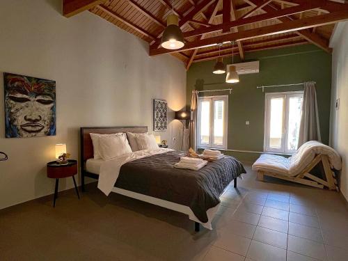 Mytilene Apartment | Iriki Loft, ένας ατμοσφαιρικός ρετρό χώρος στην Μυτιλήνη