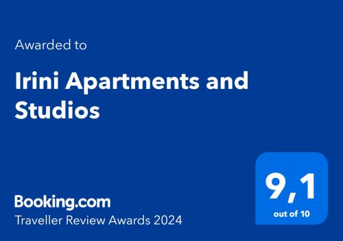 Kavos Apartment | Irini Apartments and Studios