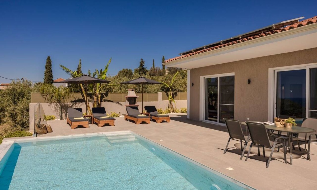 Vlachata Villa | Lourdas Sunshine with Private Pool