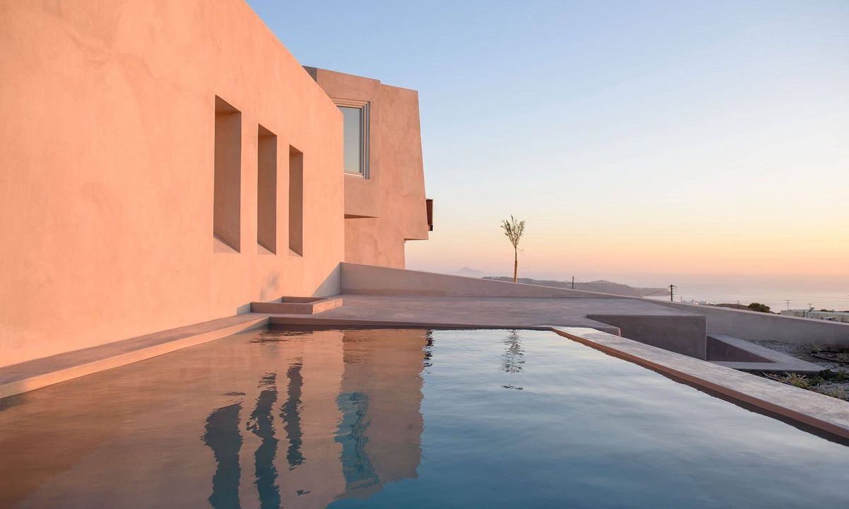 Santorini Villa | My Rental Homes - Thera King with 3 private pools and fantastic view over the sea