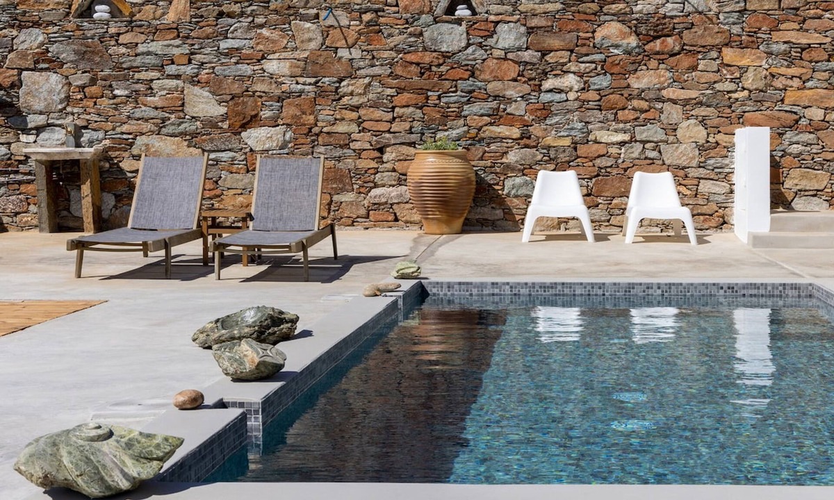 Tinos House | Οrmos seaside villa A with private pool