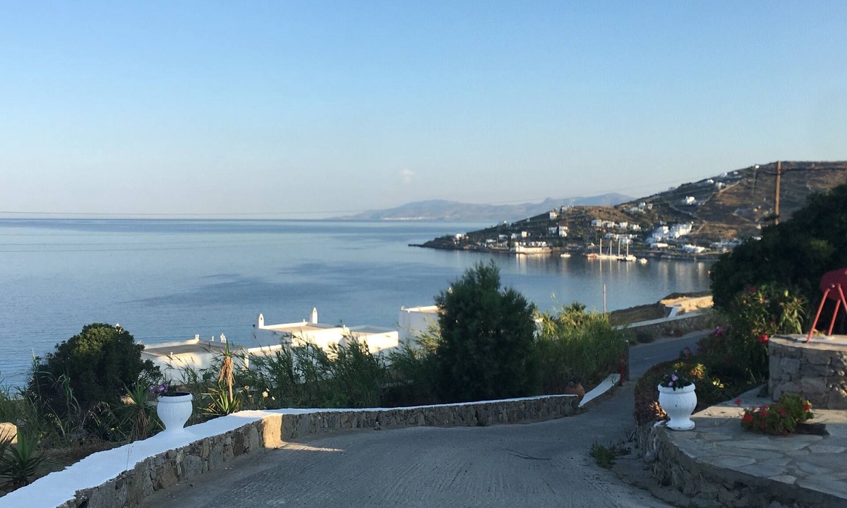 Agios Ioannis Apartment | Panoramic view apartment for 2 people near Ornos beach