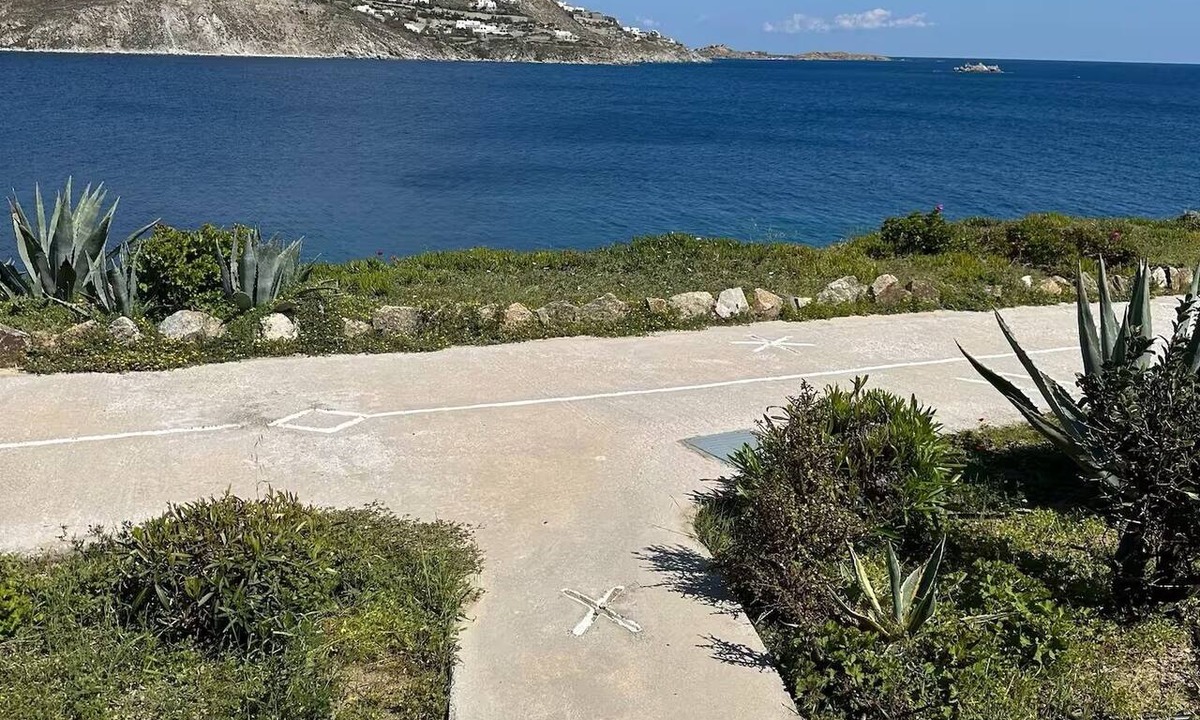 Agios Ioannis House | Panoramic View of Ornos Bay in Mykonos&Pool by ΜΡS
