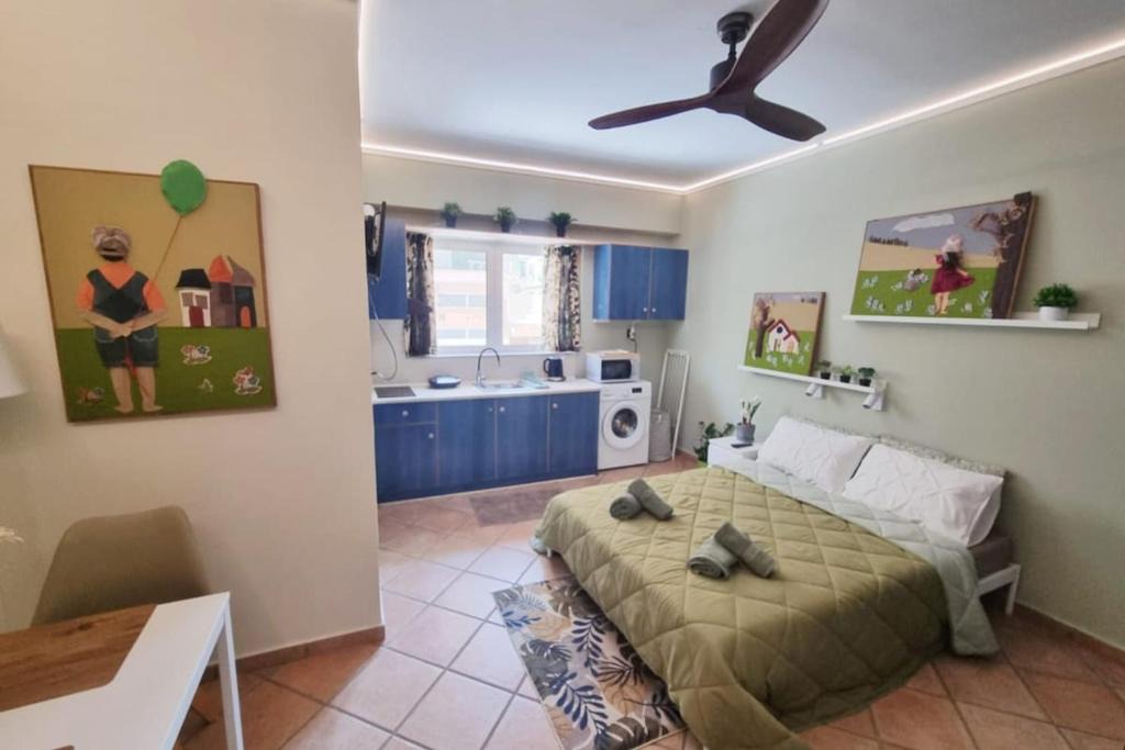 Aigaleo Apartment | Pavlina Artistic Βeauty 33sqm metro 7'