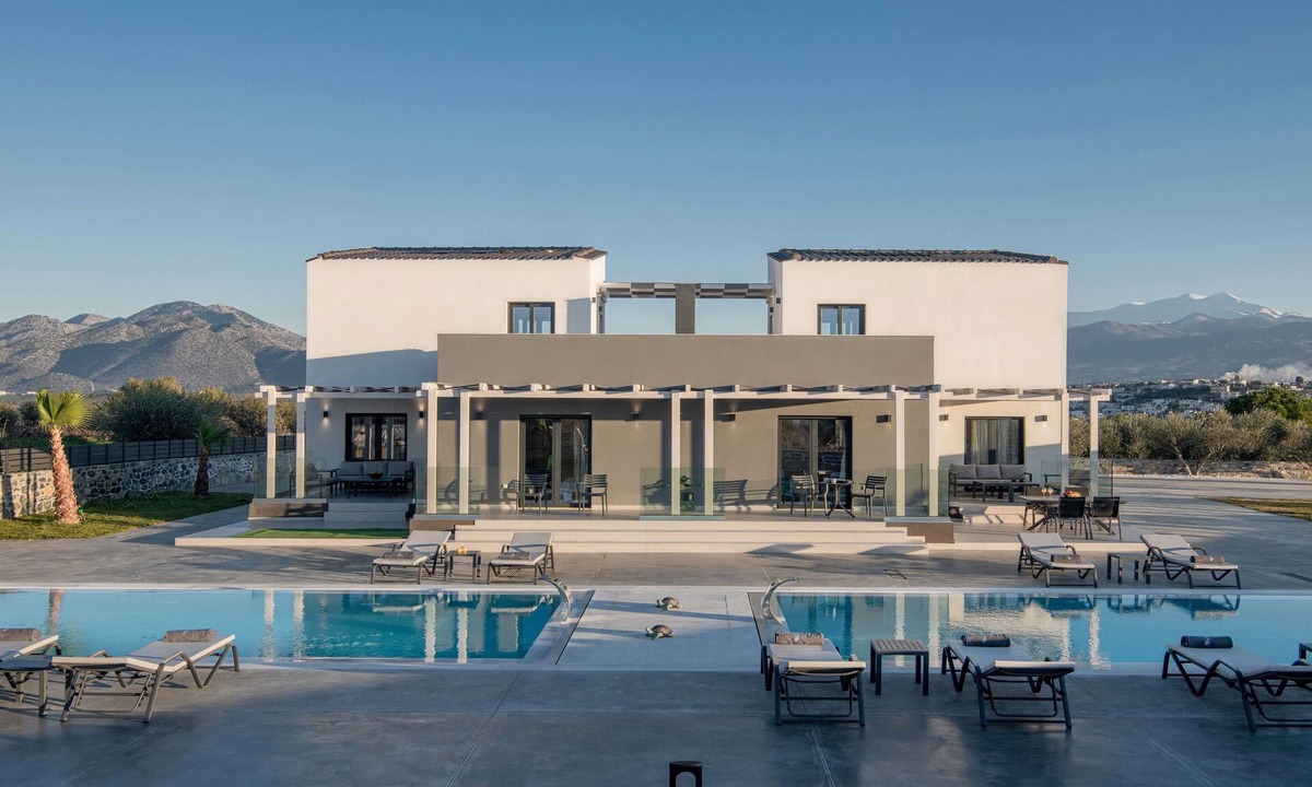 Panormos Villa | Pura Vida Villa, 2 Heated Pools, Hot Tubs & Sauna