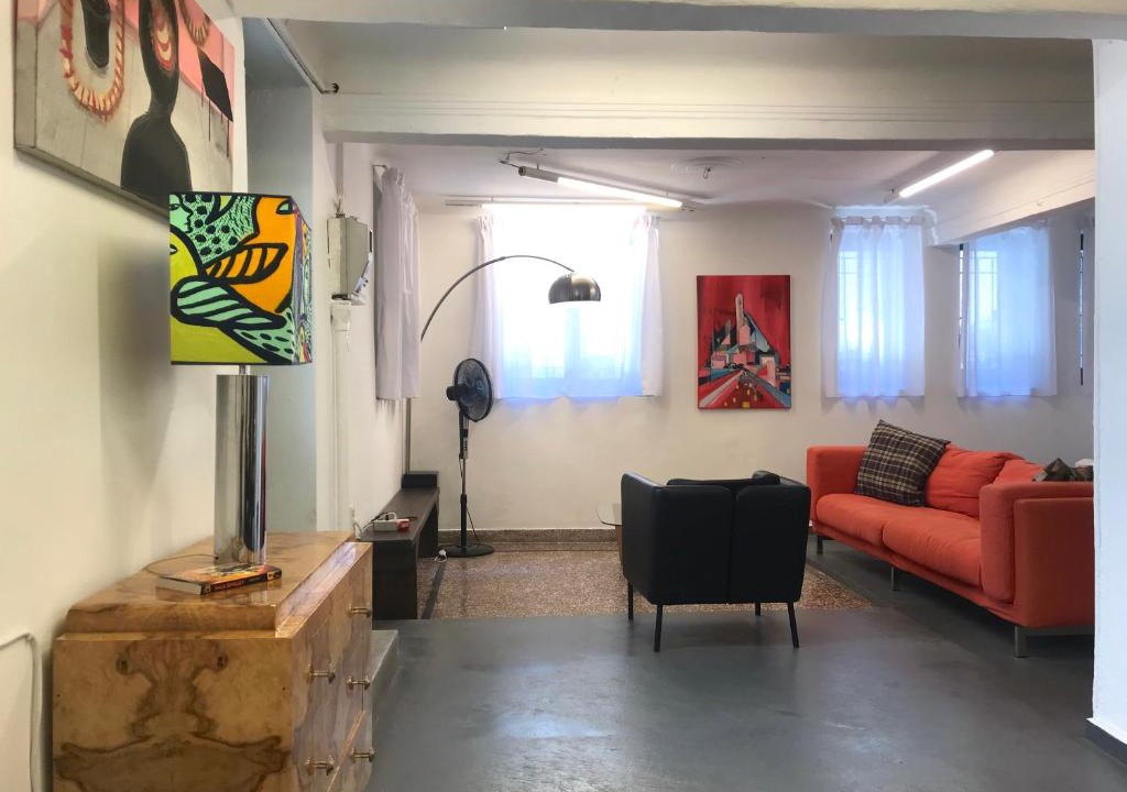 Psirri Apartment | Stylish, Basement Studio with Roof Garden Access - EP9B