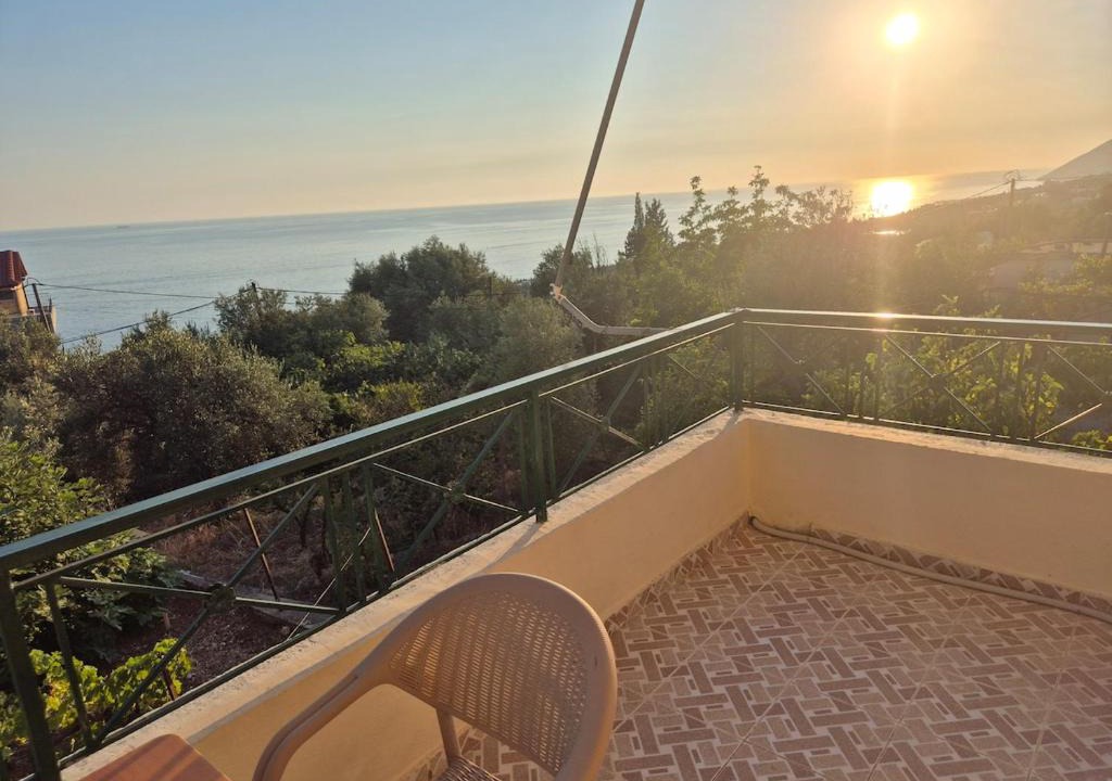 Dhermi Apartment | Sunset & Sea View