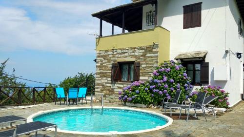 Tsagarada Villa | TESSERA Tsagarada Villa with a Private Pool