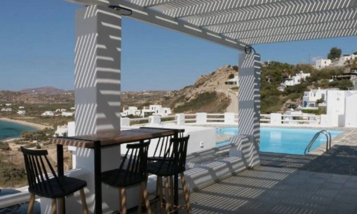 Maragas Villa | Villa Elianor, Divine Sea Views, Furnished Terrace, Naxos