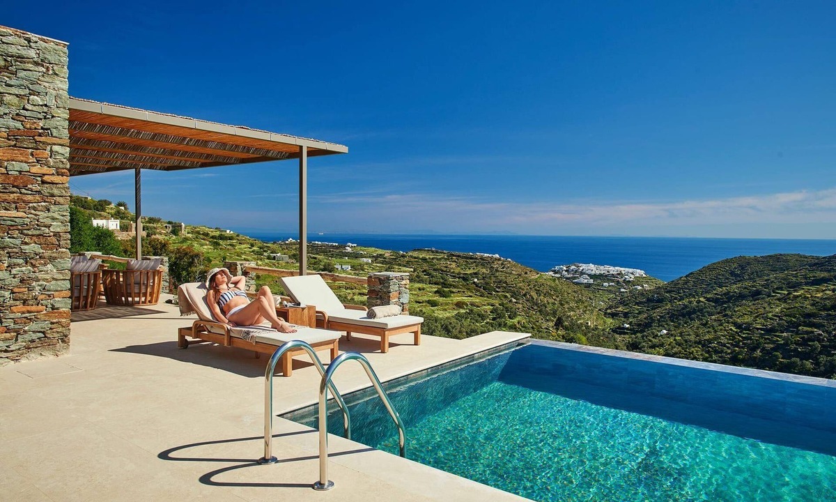 Platis Gialos Villa | Villa Gaione, Divine Sea Views, Private Infinity Pool, Furnished Terrace, Sifnos