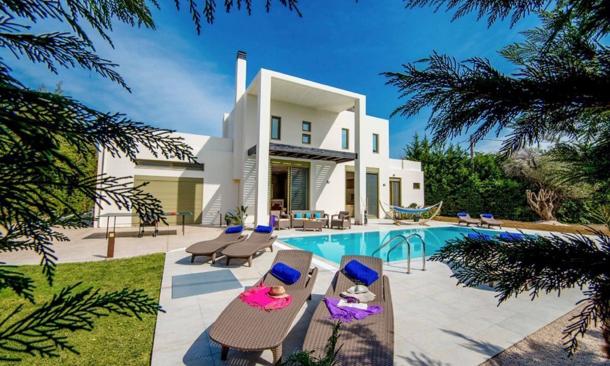 Filerimos Villa | Villa Sappho - Four Bedroom Villa, Sleeps 8