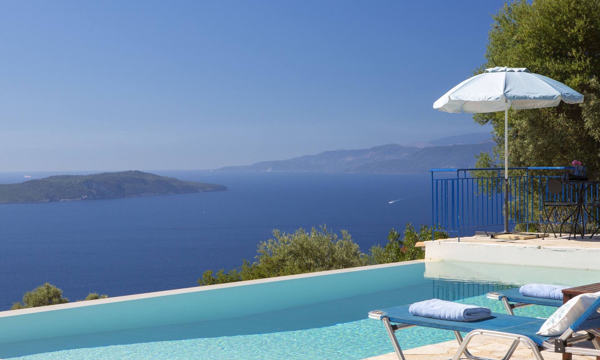 Sivota Villa | Villas Balcony - Lefkada-Travel