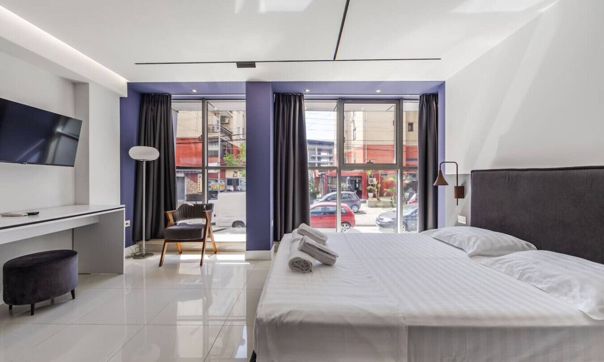 Durres Apartment | Violet Studio 113 | Love in Colours Collection by PikHost