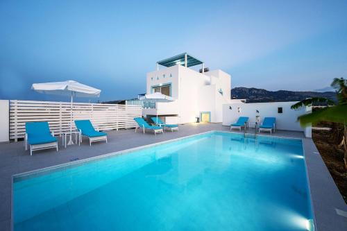 Tingaki Villa | XENOS VILLA 7 with a private pool near the sea