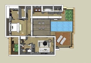 Eagles Villas Halkidiki Ocean One Bedroom Pool Villa with Private Garden in Stagira-Akanthos