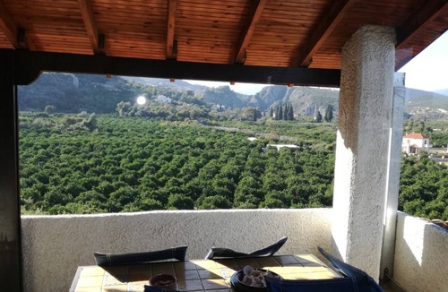 Melissopetra Cottage | Βίλα Φανης . Η απόλυτη ηρεμία. Απεριόριστη θέα θάλασσα βουνό.