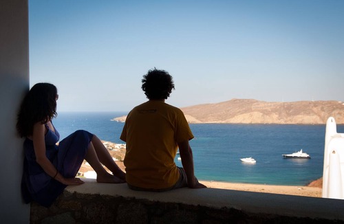 Mykonos Villa | 10 Stars Infinity Sea View Villa With Private Pool At Beach Walking Distance