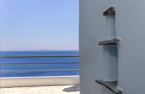 Agios Sostis Villa | "Aegean Whispers" Sea Front Villa in Tinos