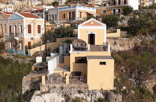 Symi Villa | Alluring Symi Villa | Casa Aegean Breeze | 2 Bedrooms | Breathtaking Sea Views.