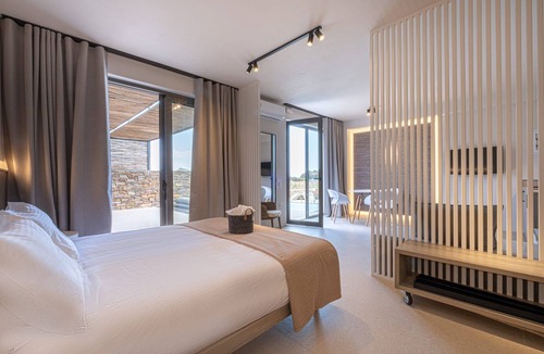 Tinos Town Apartment | Alluring Tinos Beachfront Suite | Adults only | Aegean Secrets Site | Private.