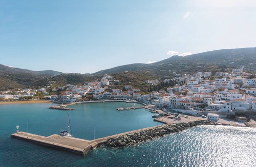 Batsi Villa | Andros Villa with Private Pool Near Batsi Beach