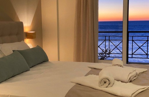 Agios Nikitas Apartment | Apartment in a Hotel 'Sunset Premium Studio 3' with Sea View, Shared Pool, & Wi-Fi
