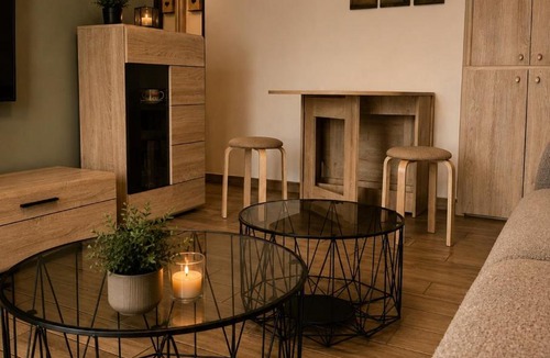 Chaidari Apartment | Apartment in Haidari with a view of the city
