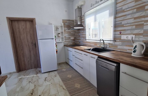 Selinia Apartment | Apartment with sea view, 200 meters from the beach mini markets, restaurants,