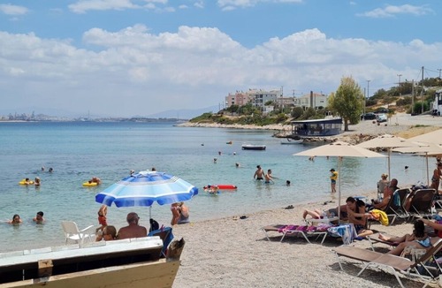 Selinia Apartment | Apartment with sea view, 200 meters from the beach mini markets, restaurants,