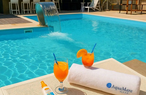 Pefkochori Apartment | Aquamare Studios - Sea View Gem with Balcony