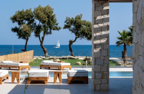 Kolymbari Villa | Artemis Villa, Beachfront Retreat with Heated Pool, By ThinkVilla
