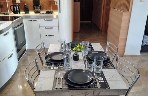 Leptokaria Apartment | Athanasiou Apartment with Sea & Mountain Vie