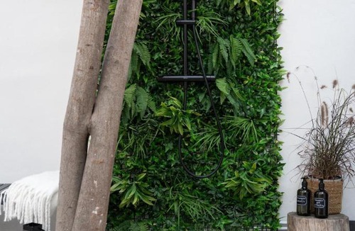 Keratsinion House | Athelio Boutique Home, Private Courtyard, Outdoor Bar & Shower